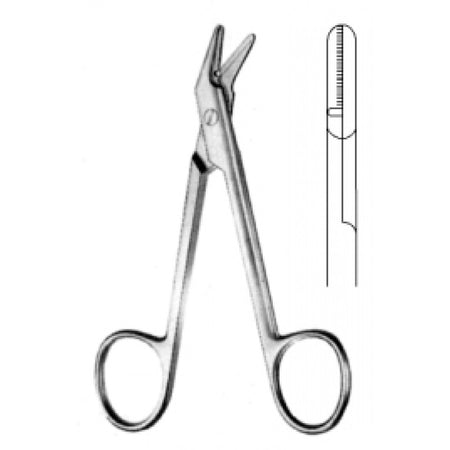 Universal Wire Scissors Serr 12cm - Surgix Instruments