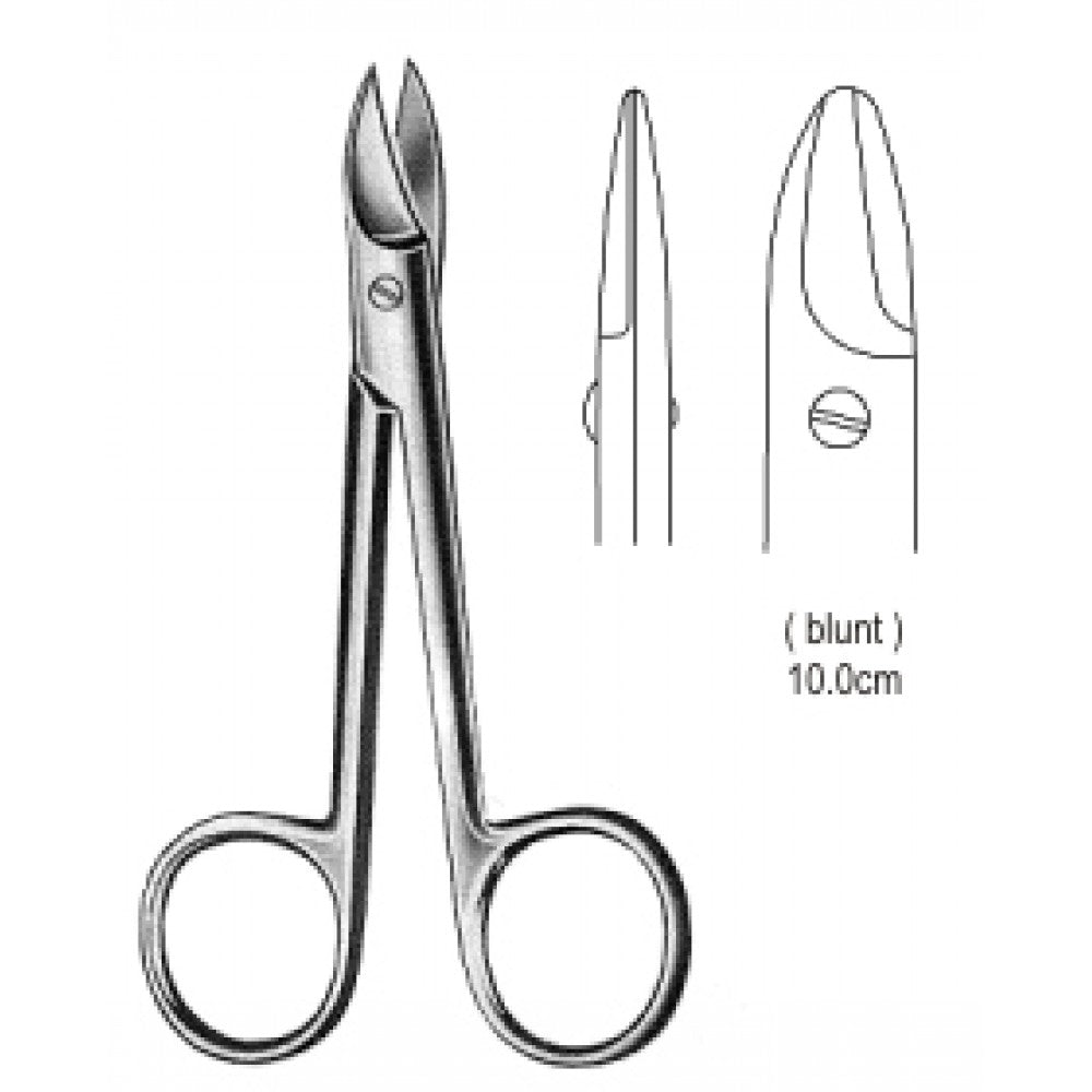 Beebee Scissors blunt Straight 10cm - Surgix Instruments