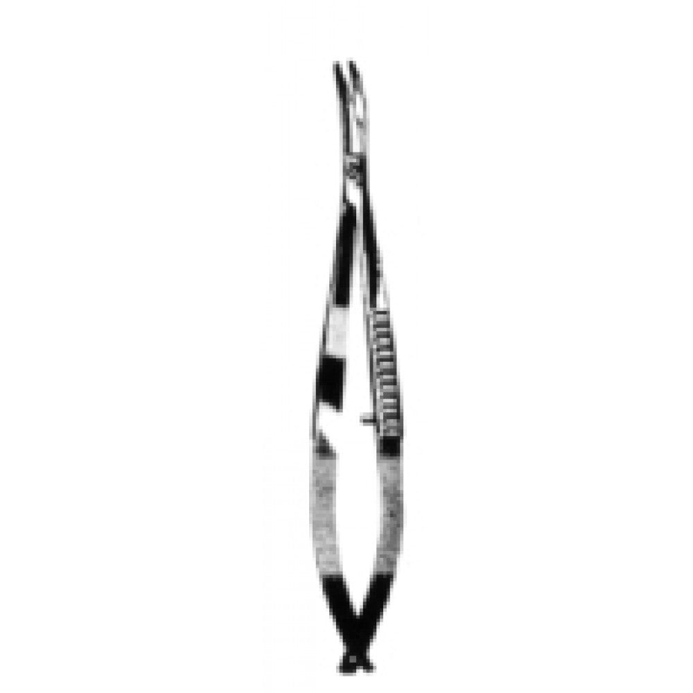 Micro Spring Scissors Blunt/Blunt Curved 9cm - Surgix Instruments