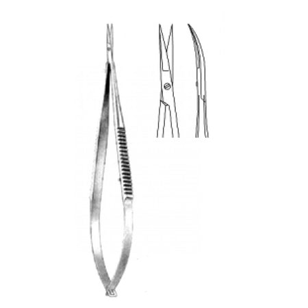 Micro Scissors Curved spring action 18.5cm - Surgix Instruments