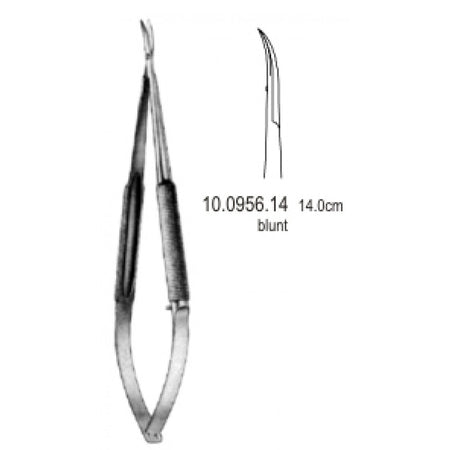 Hepp/Scheidel Micro Scissors Curved 14cm - Surgix Instruments