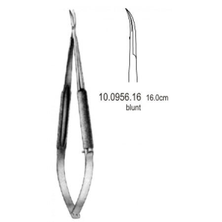Hepp/Scheidel Micro Scissors Curved 16cm - Surgix Instruments