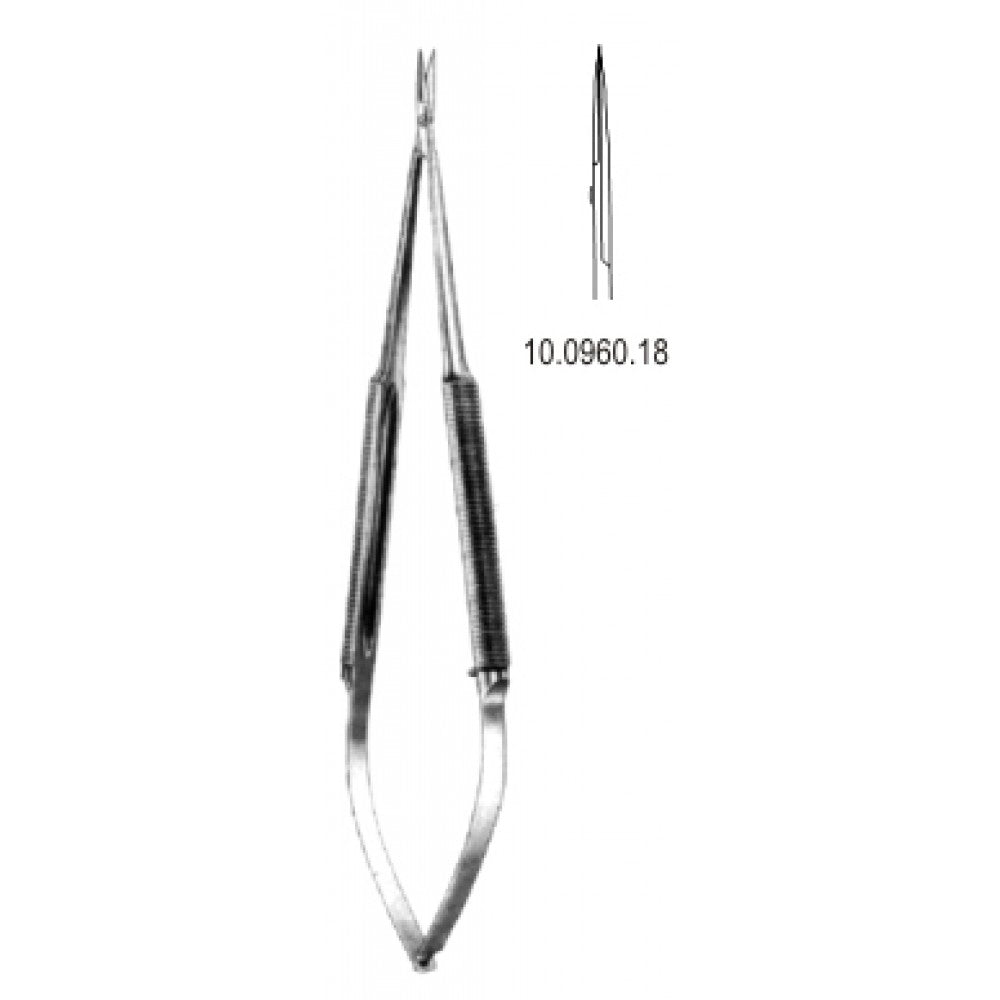 Micro Surgery Scissors R/H Straight 18cm - Surgix Instruments