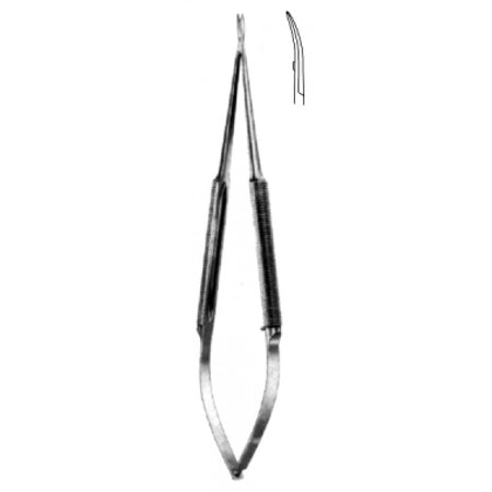 Micro Surgery Scissors R/H Curved 18cm - Surgix Instruments