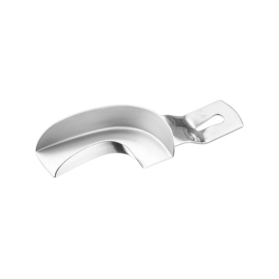 Impression tray, unperf., part., 1/2L, Size3 – Impression Trays For Partial Impressions | Surgix Instruments