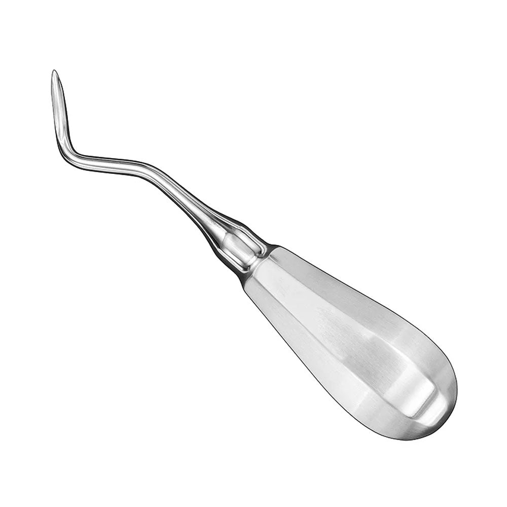 FLOHR, root elevator, angled, size 3 – Root Elevators | Surgix Instruments