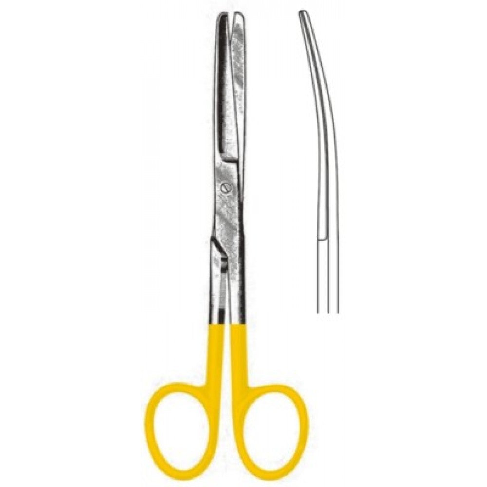 Deaver Scissors Curved Blunt/Blunt 14cm Tungsten Carbide Inlays - Surgix Instruments