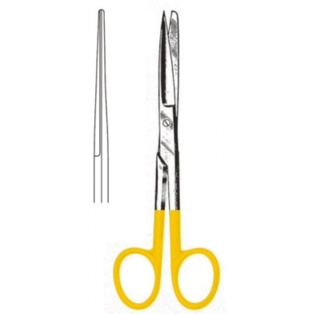 Deaver Scissors Straight Sharp/Blunt 14cm Tungsten Carbide Inlays - Surgix Instruments