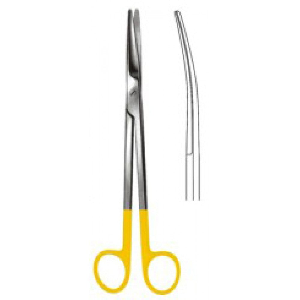 Mayo Harrington Scissors Curved 22cm Tungsten Carbide Inlays - Surgix Instruments