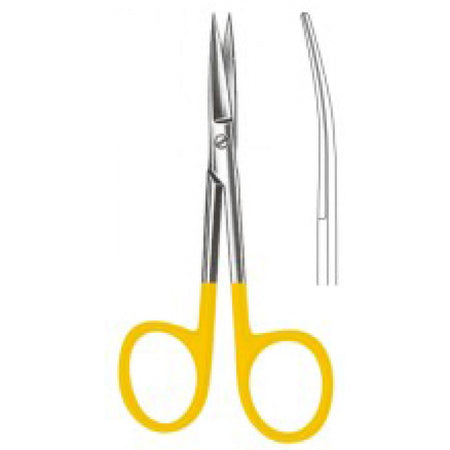Wagner Gum Scissors Curved 12cm Tungsten Carbide Inlays - Surgix Instruments