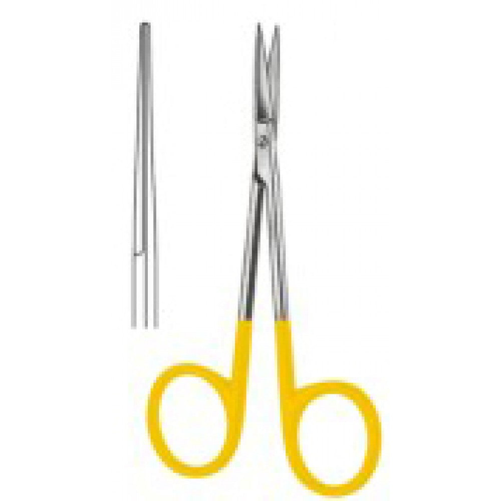 Iris Scissors Straight 10.5cm Tungsten Carbide Inlays - Surgix Instruments