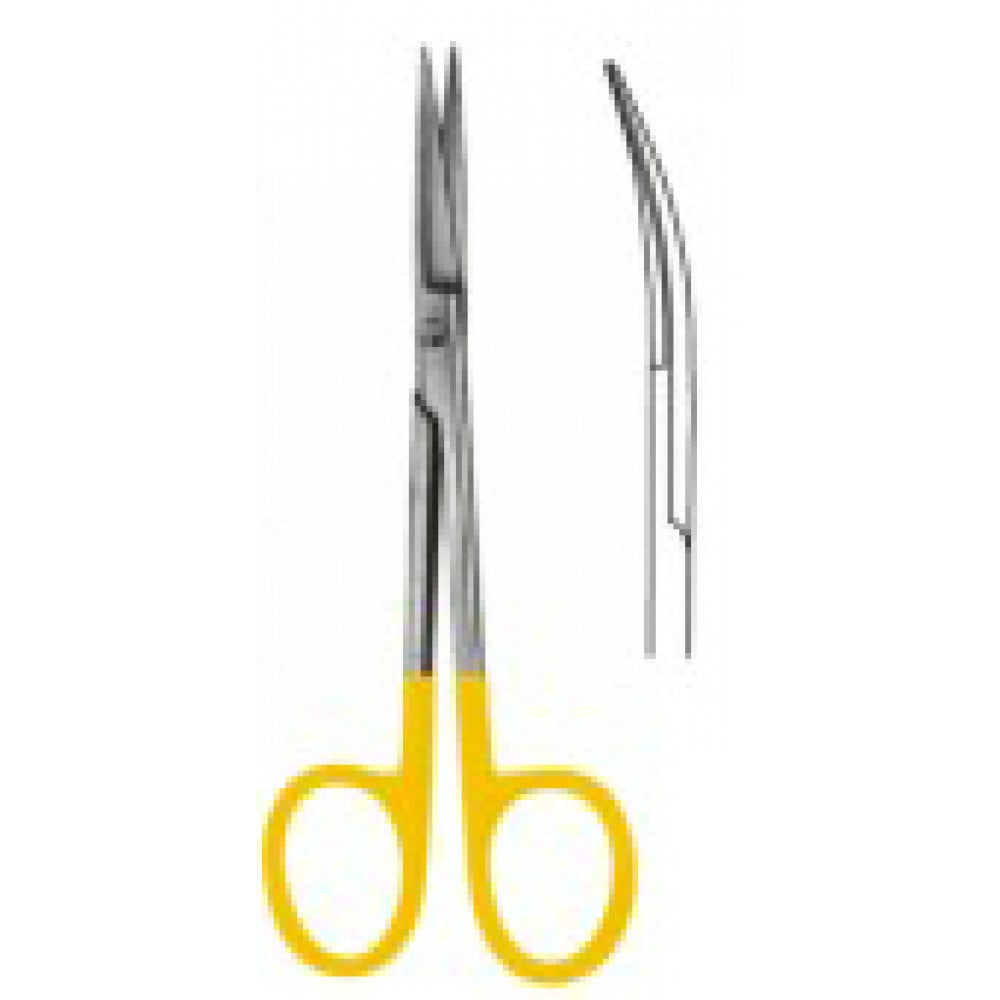 Iris Scissors Curved 11.5cm Tungsten Carbide Inlays - Surgix Instruments