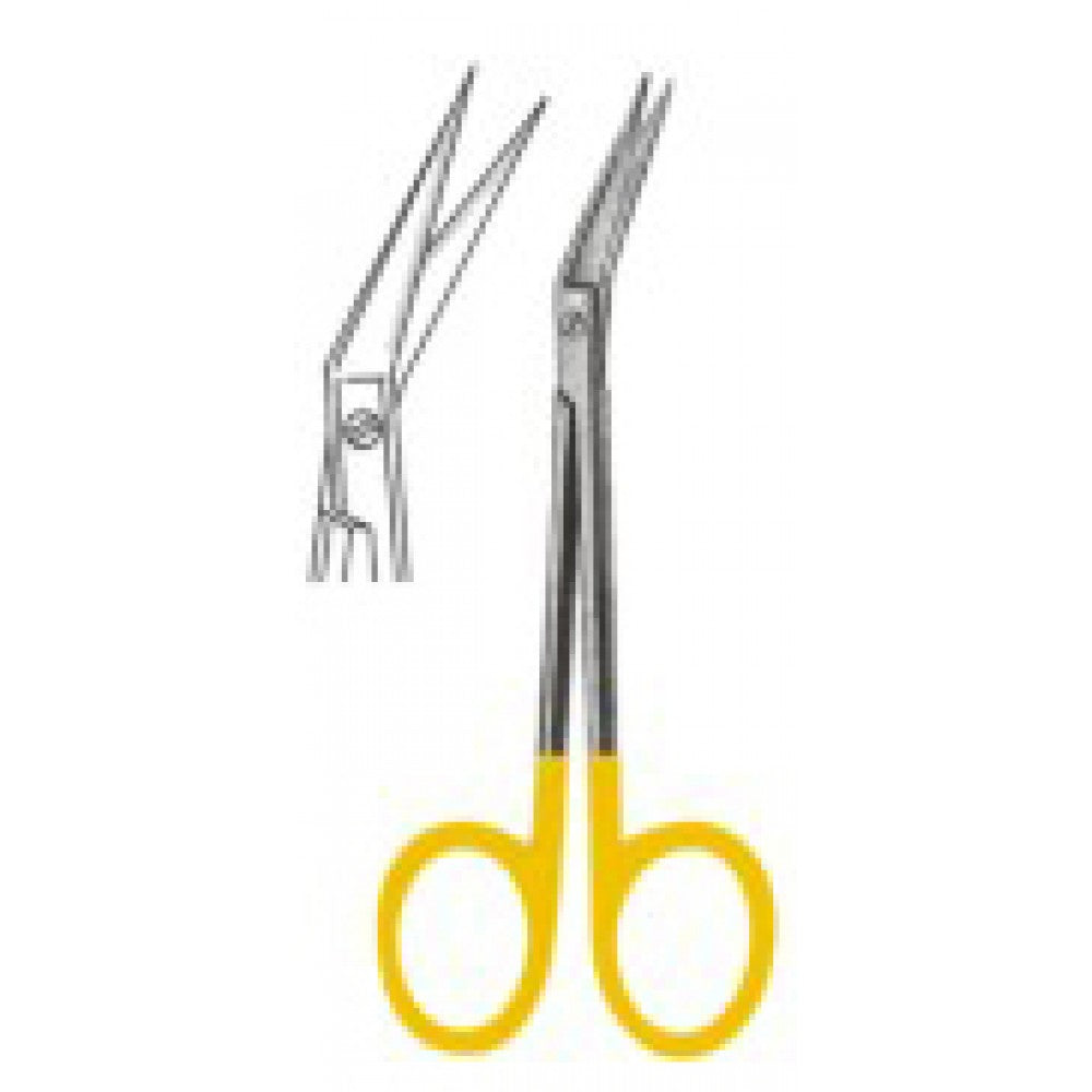 Fine Scissors angular 11.5cm Tungsten Carbide Inlays - Surgix Instruments