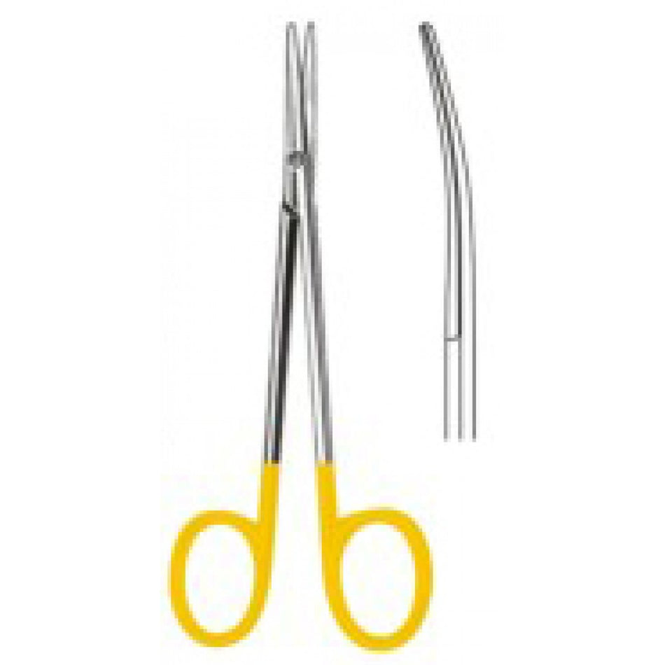 Strabismus Scissors Curved 11cm Tungsten Carbide Inlays - Surgix Instruments