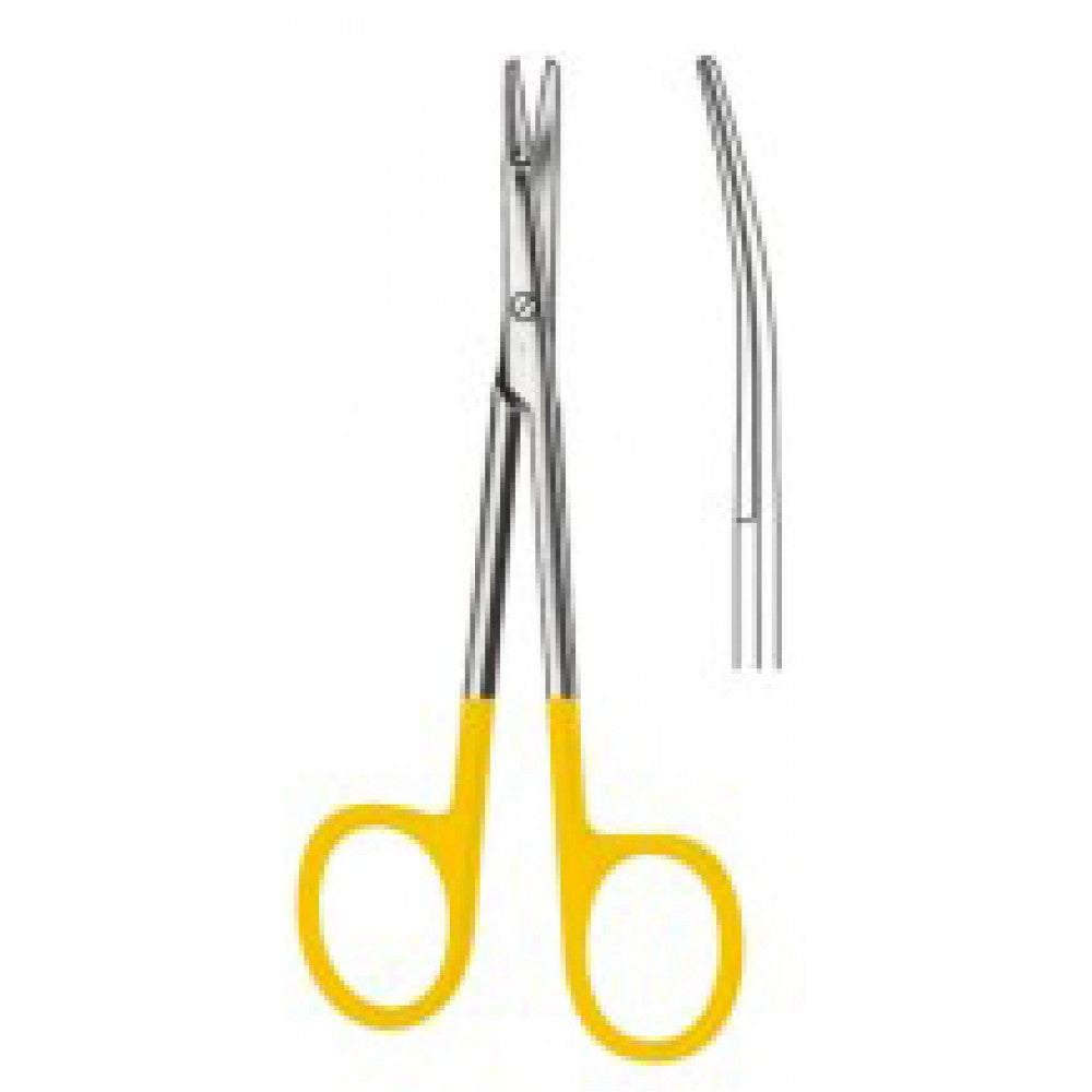 KILNER (Ragnell) Scissors Curved 12cm Tungsten Carbide Inlays - Surgix Instruments