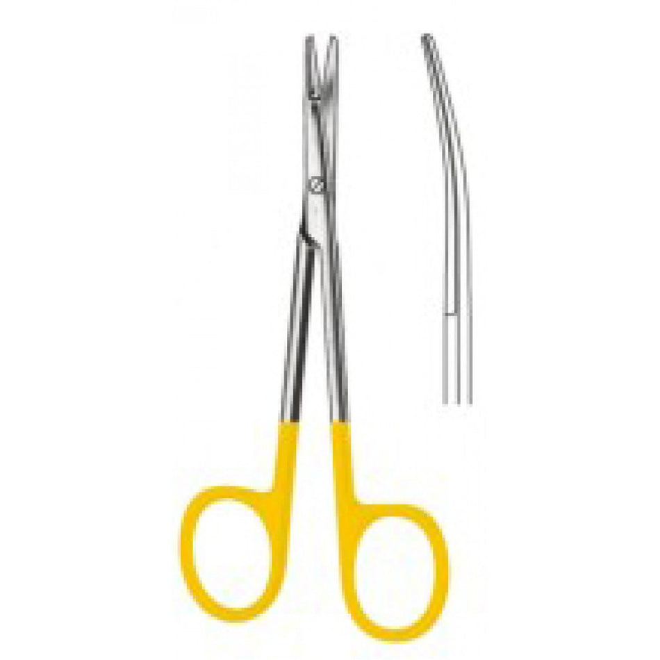 KILNER (Ragnell) Scissors Curved 12cm Tungsten Carbide Inlays - Surgix Instruments