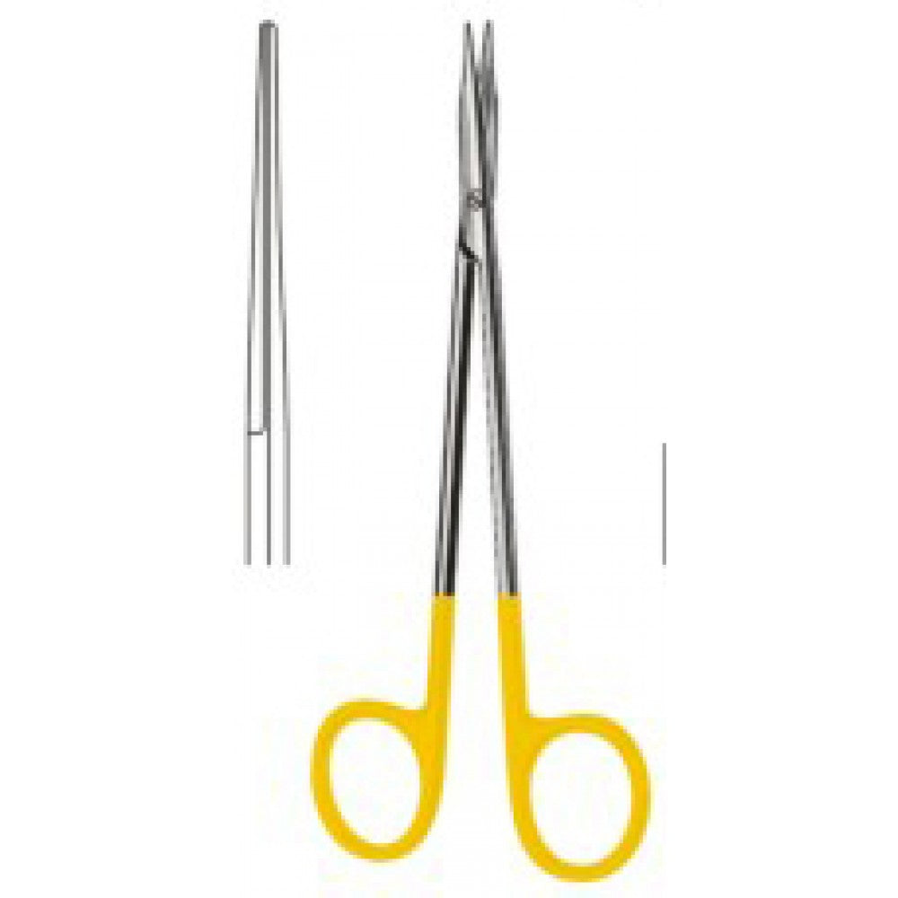 REYNOLDS Operating Scissors Straight 15cm Tungsten Carbide Inlays - Surgix Instruments