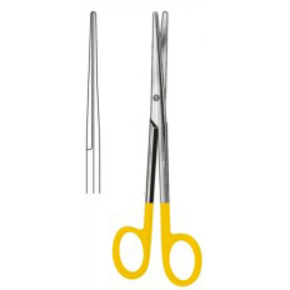 Lexer Operating Scissors Straight 21cm Tungsten Carbide Inlays - Surgix Instruments