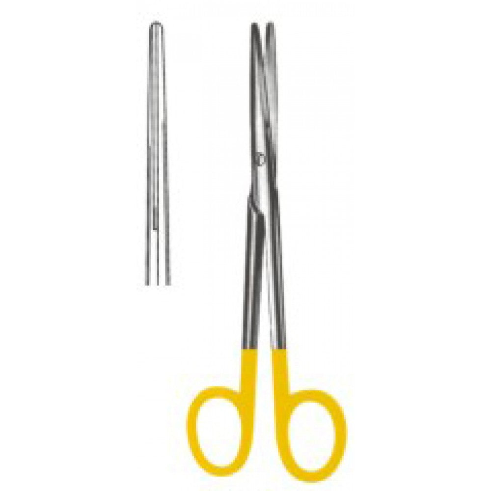 Mayo Lexer Operating Scissors Straight Delicate 16cm Tungsten Carbide Inlays - Surgix Instruments