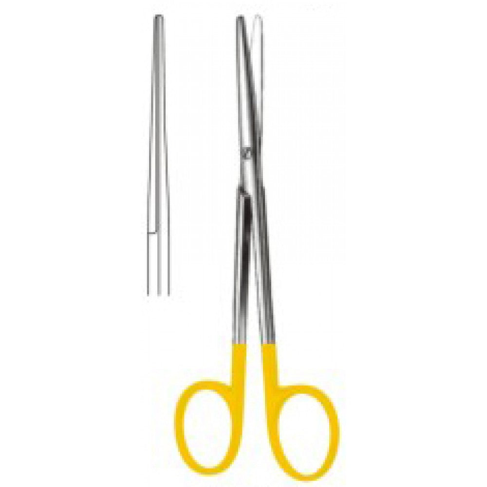 Lexer-Fino Dissecting Scissors Straight 16cm Tungsten Carbide Inlays - Surgix Instruments