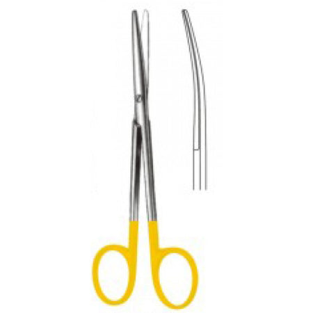 Lexer-Fino Dissecting Scissors Curved 16cm Tungsten Carbide Inlays - Surgix Instruments