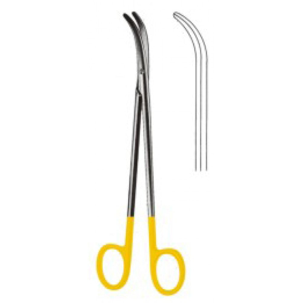 Thorek Operating Scissors Curved 19cm Tungsten Carbide Inlays - Surgix Instruments