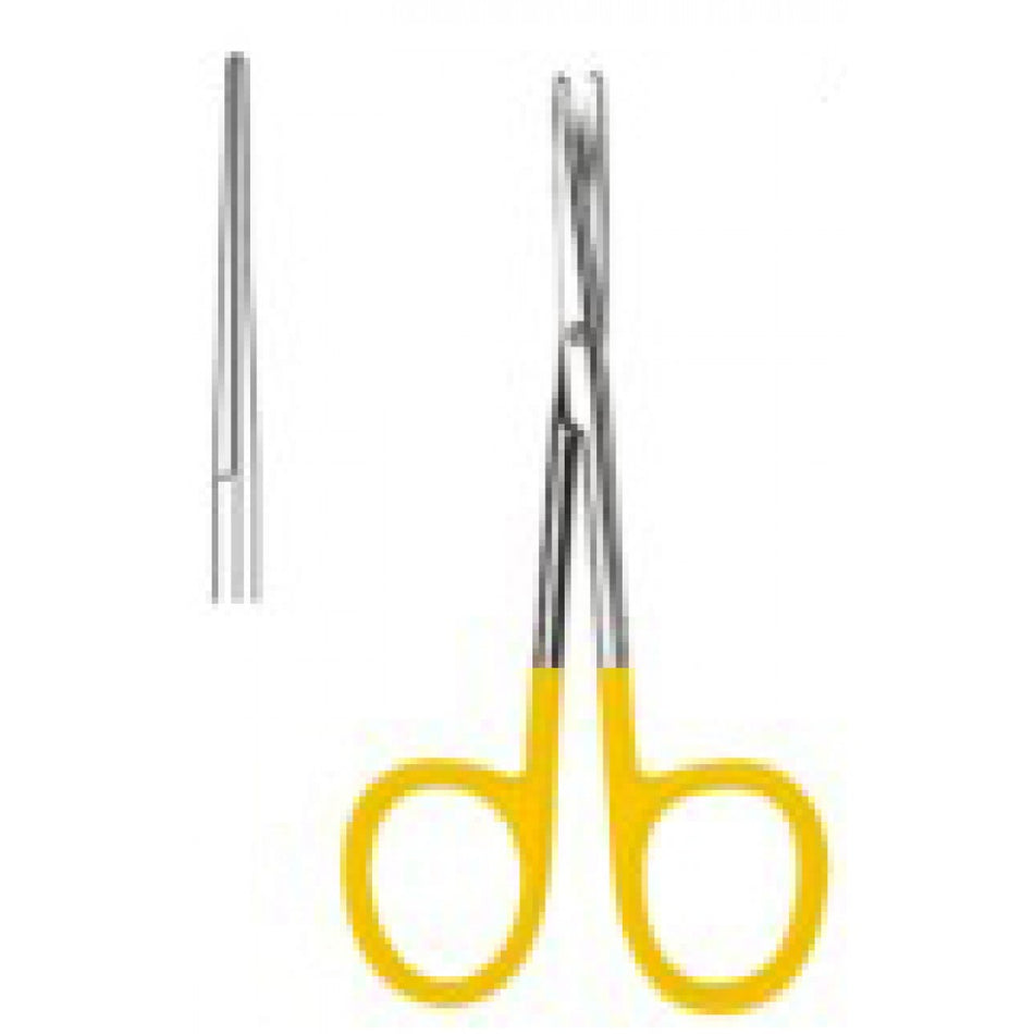 Baby Metzenbaum Scissors Straight blunt 11.5cm Tungsten Carbide Inlays - Surgix Instruments