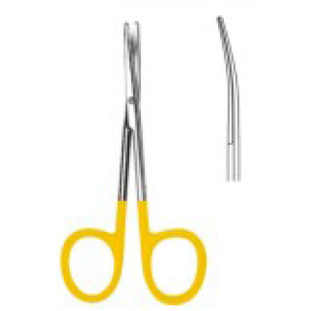 Baby Metzenbaum Scissors Curved blunt 11.5cm Tungsten Carbide Inlays - Surgix Instruments