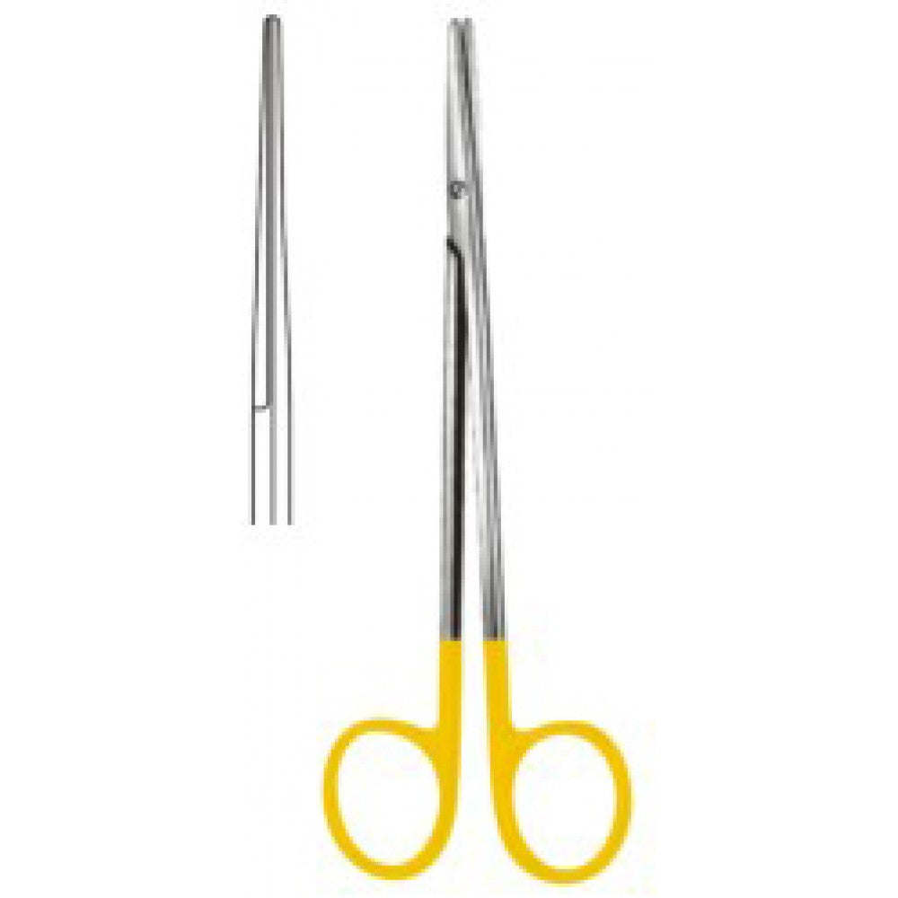 Metzenbaum Scissors Straight 14cm Tungsten Carbide Inlays - Surgix Instruments