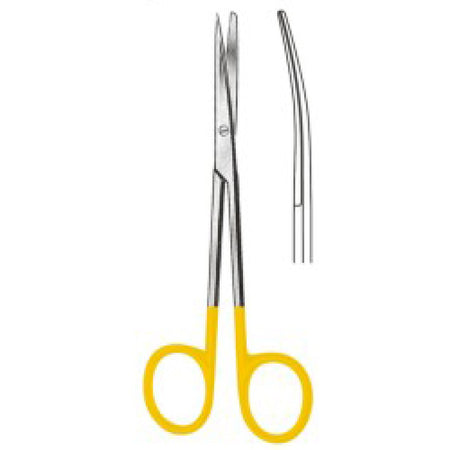 Metzenbaum Scissors Curved Sharp/Blunt 14.5cm Tungsten Carbide Inlays - Surgix Instruments