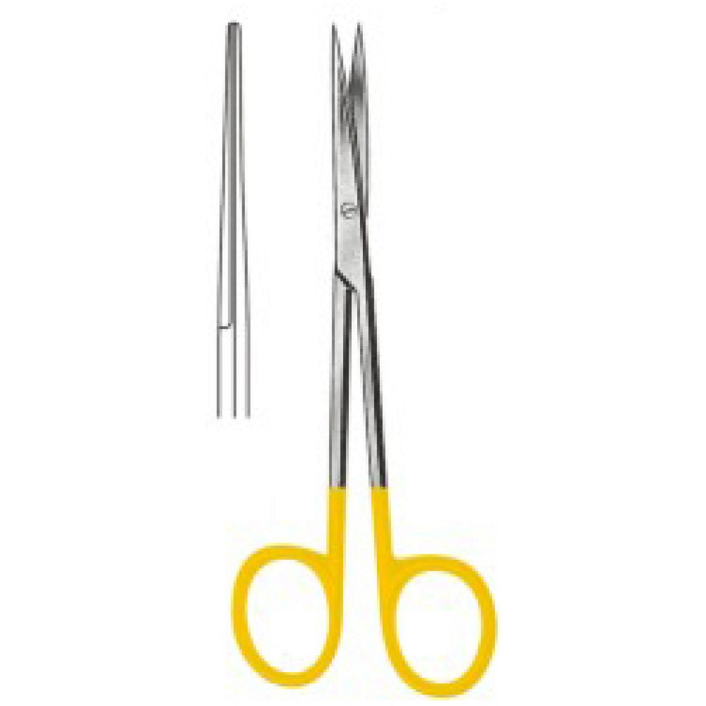 Metzenbaum Scissors Straight Sharp/Sharp 14.5cm Tungsten Carbide Inlays - Surgix Instruments