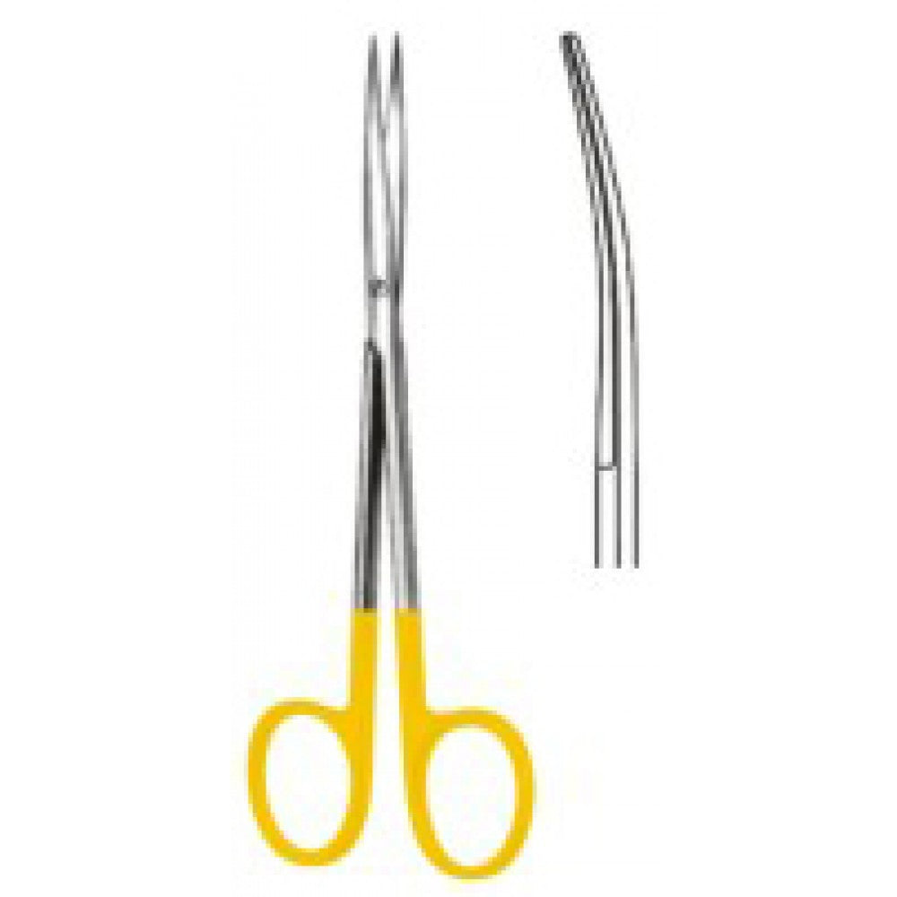 Metzenbaum Fino Scissors Sharp/Sharp Curved 14.5cm Tungsten Carbide Inlays - Surgix Instruments