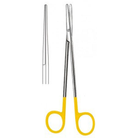 Metzenbaum Scissors Straight 25cm Tungsten Carbide Inlays - Surgix Instruments