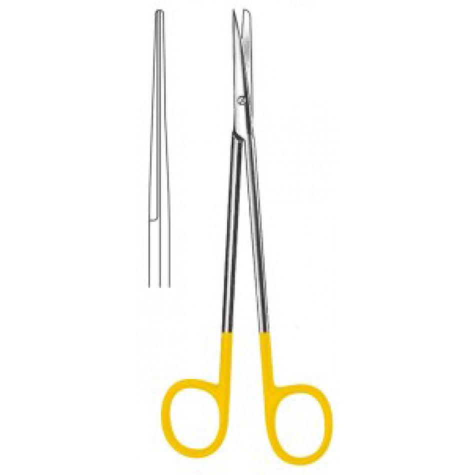 Metzenbaum Nelson Scissors Straight Sharp/Blunt 23cm Tungsten Carbide Inlays - Surgix Instruments