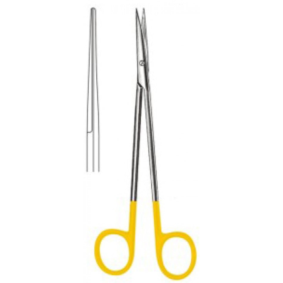 Metzenbaum Nelson Scissors Straight Sharp/Sharp 20cm Tungsten Carbide Inlays - Surgix Instruments