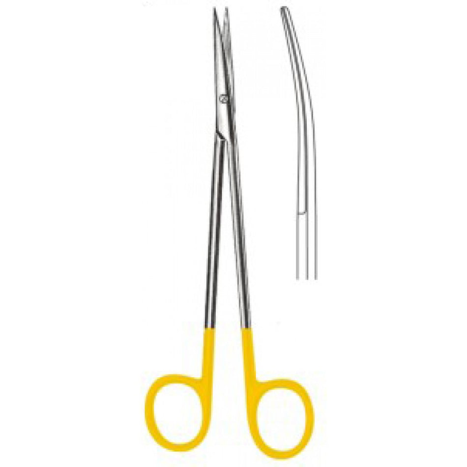 Metzenbaum Nelson Scissors Curved Sharp/Sharp 30cm Tungsten Carbide Inlays - Surgix Instruments