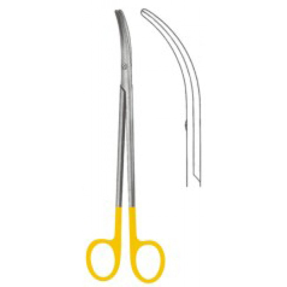 Metzenbaum Thorek Scissors Curved 23cm Tungsten Carbide Inlays - Surgix Instruments