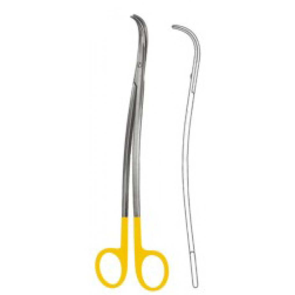 Metzenbaum-S Scissors S.Curved 20cm Tungsten Carbide Inlays - Surgix Instruments