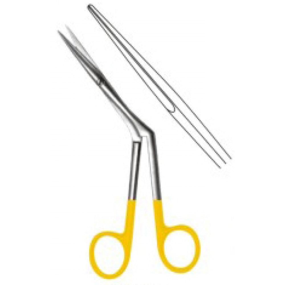 Heymann Nasal Turbinectomy Scissors 18cm Tungsten Carbide Inlays - Surgix Instruments