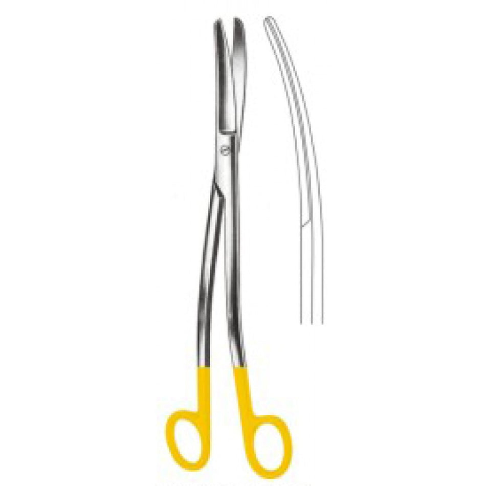 KLINKENBERGH-LOTH Scissors 23cm Tungsten Carbide Inlays - Surgix Instruments