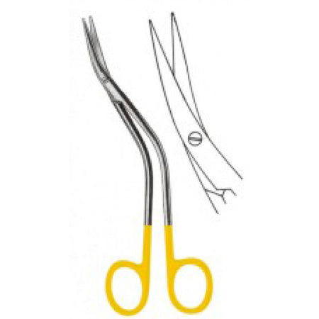 DeBakey Vascular Scissors 15.5cm Tungsten Carbide Inlays - Surgix Instruments
