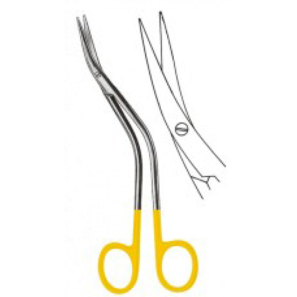 DeBakey Vascular Scissors 15.5cm Tungsten Carbide Inlays - Surgix Instruments