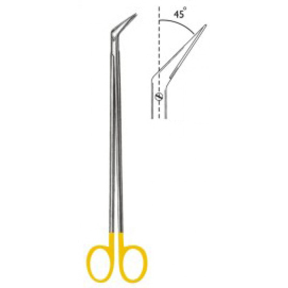DeBakey Vascular Scissors 16cm 45 - Surgix Instruments