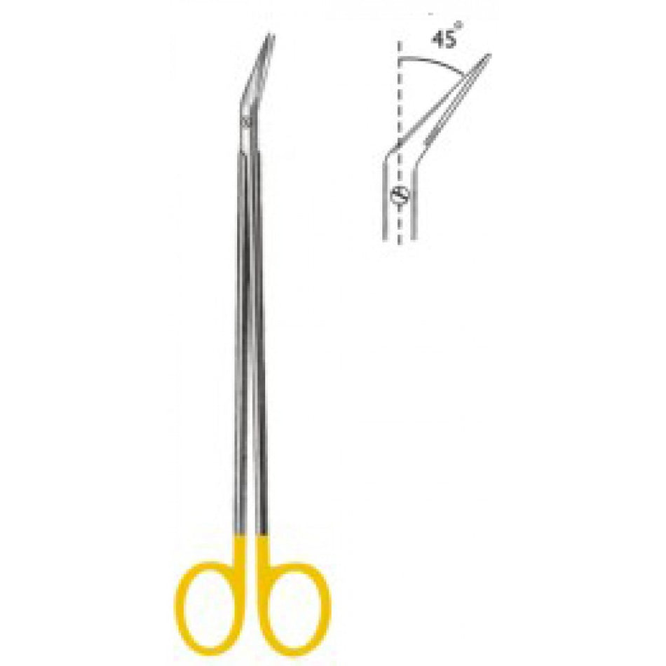 DeBakey POTTS-SMITH Vasc.Scissors 18.5cm 45 - Surgix Instruments
