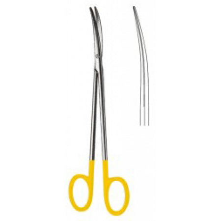 Toennis Adson Scissors Curved 17.5cm Tungsten Carbide Inlays - Surgix Instruments