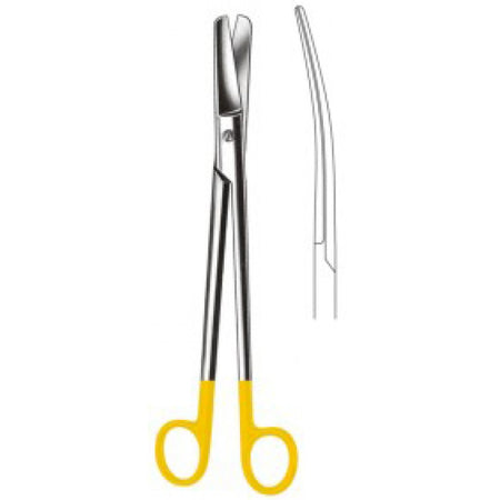 DUBOIS Gynecological Scissors Straight 27cm Tungsten Carbide Inlays - Surgix Instruments