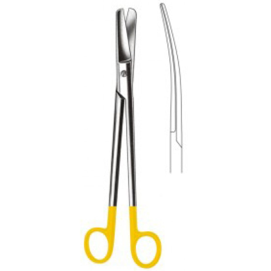DUBOIS Gynecological Scissors Curved 27cm Tungsten Carbide Inlays - Surgix Instruments