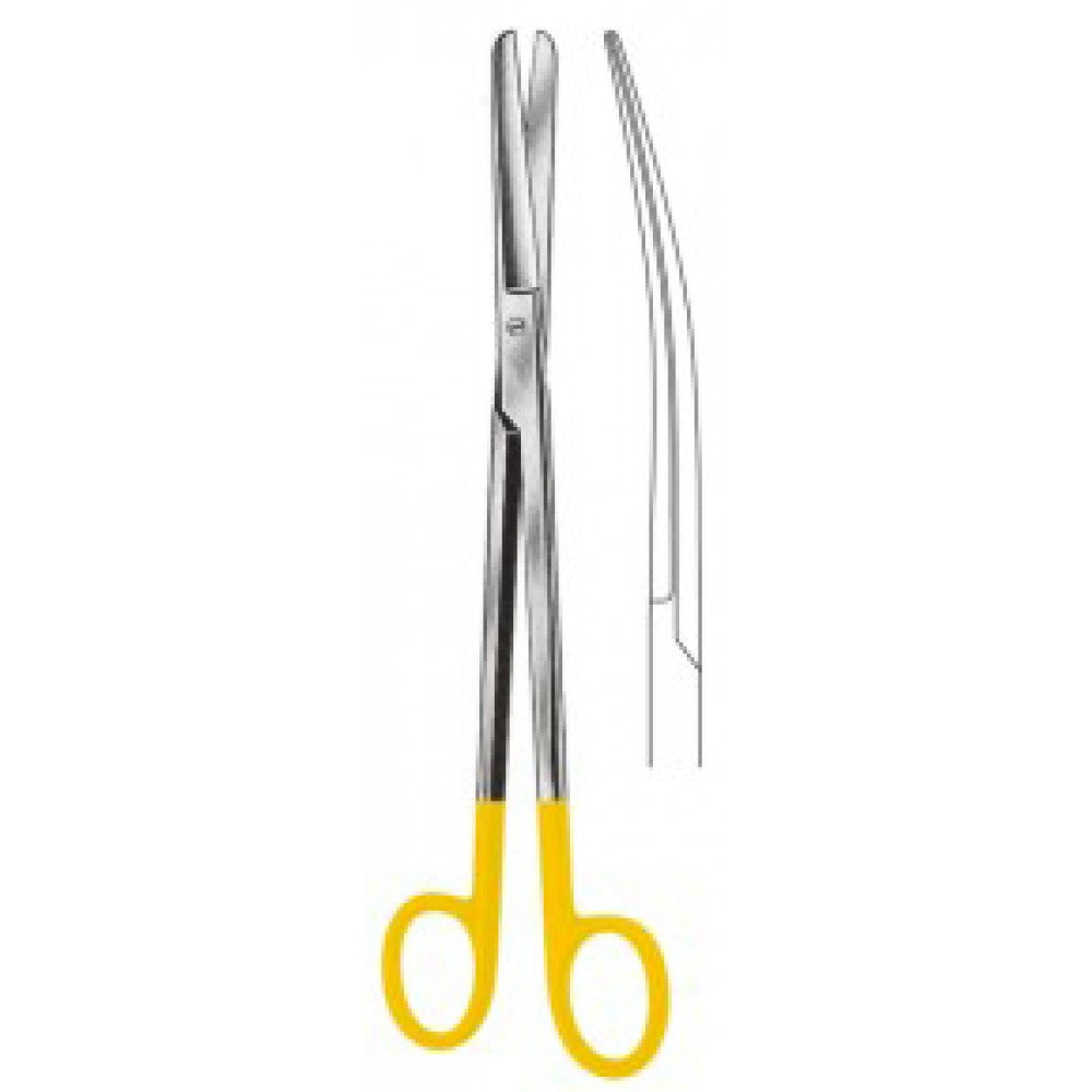 SIMS Uterine Scissors Curved 20cm Tungsten Carbide Inlays - Surgix Instruments