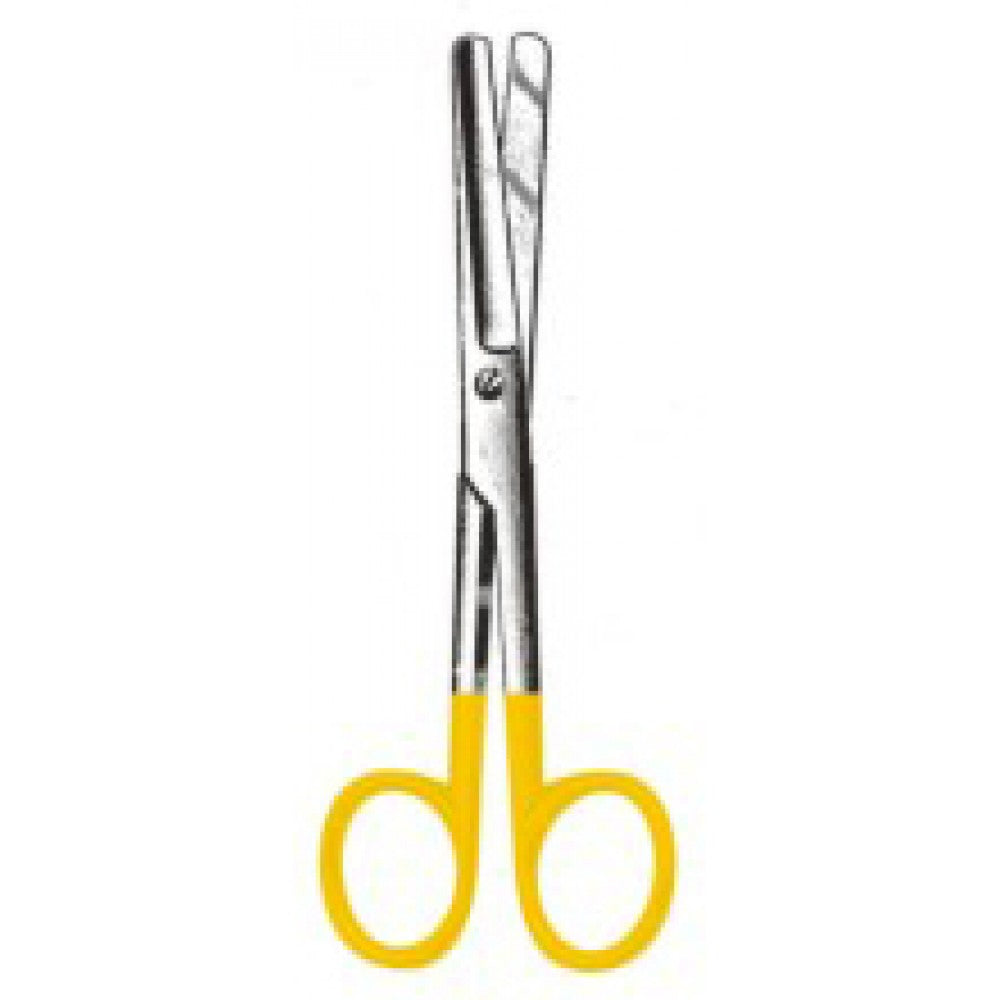 Busch Umbilical Scissors Blunt/Blunt Straight 16cm Tungsten Carbide Inlays - Surgix Instruments