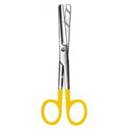 Busch Umbilical Scissors Blunt/Blunt Straight 16cm Tungsten Carbide Inlays - Surgix Instruments